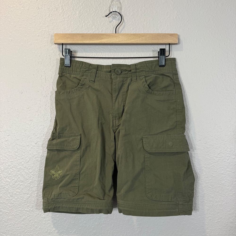 Boy‎ Scouts of America Boy's Size 10 Green Switchback Cargo Pants